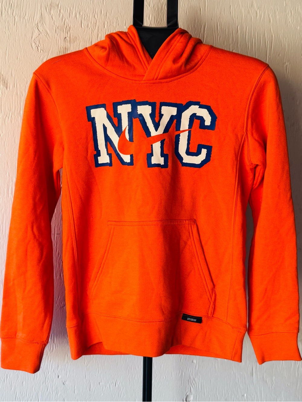 Nike NBA New York Knicks Orange City Edition Hoodie
